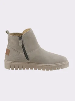 Stiefelette mit seitlichem Reißverschluss