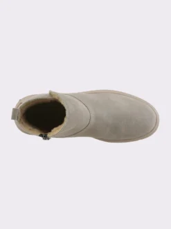 Stiefelette mit seitlichem Reißverschluss