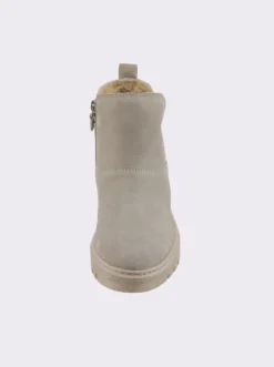Stiefelette mit seitlichem Reißverschluss