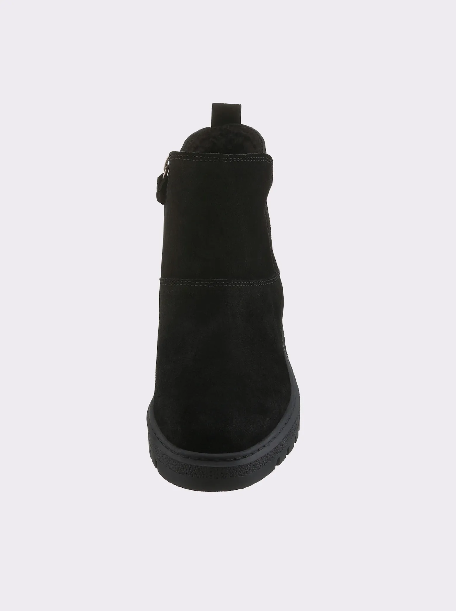 Stiefelette mit seitlichem Reißverschluss