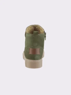 Stiefelette mit seitlichem Reißverschluss