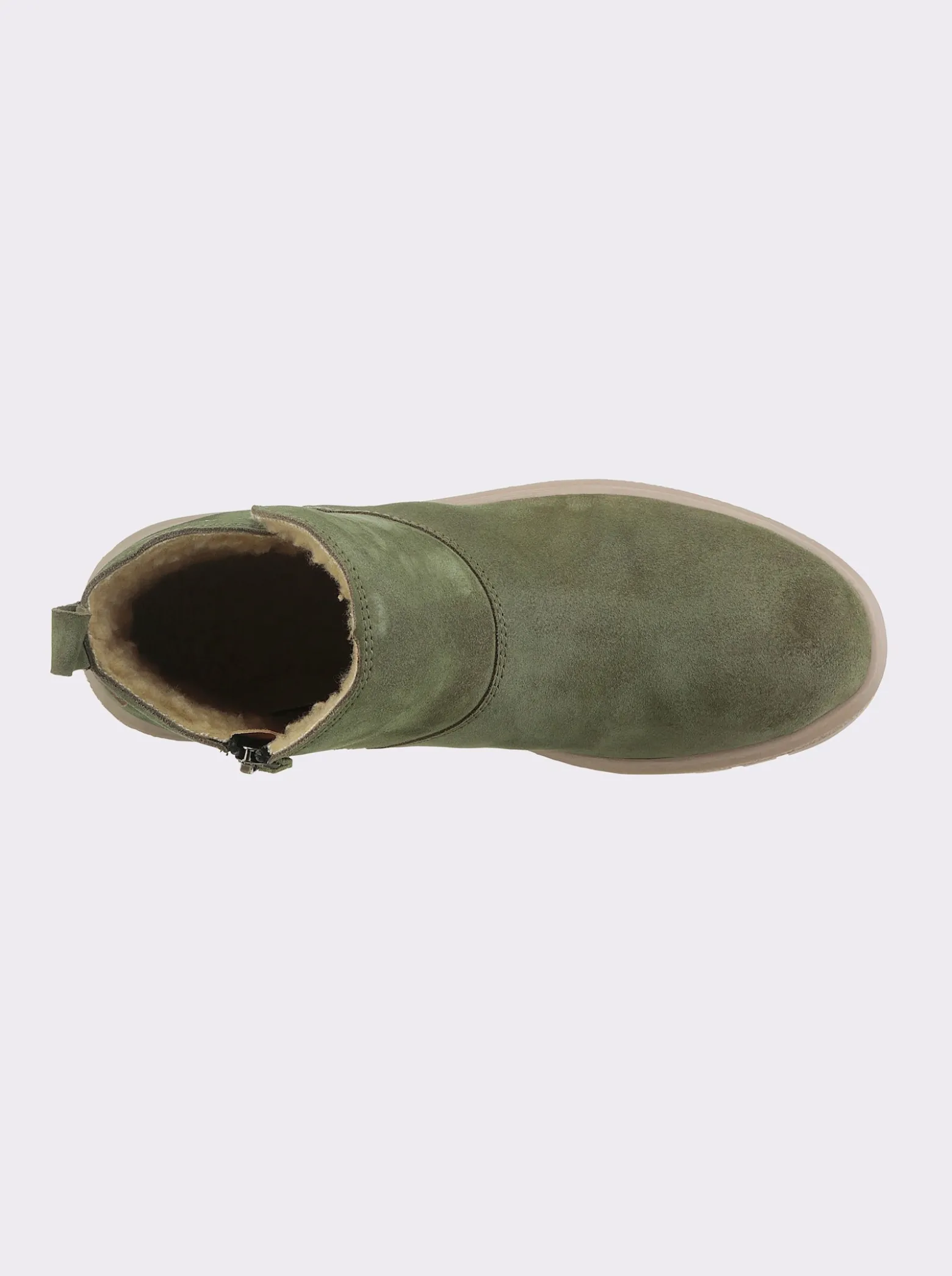 Stiefelette mit seitlichem Reißverschluss