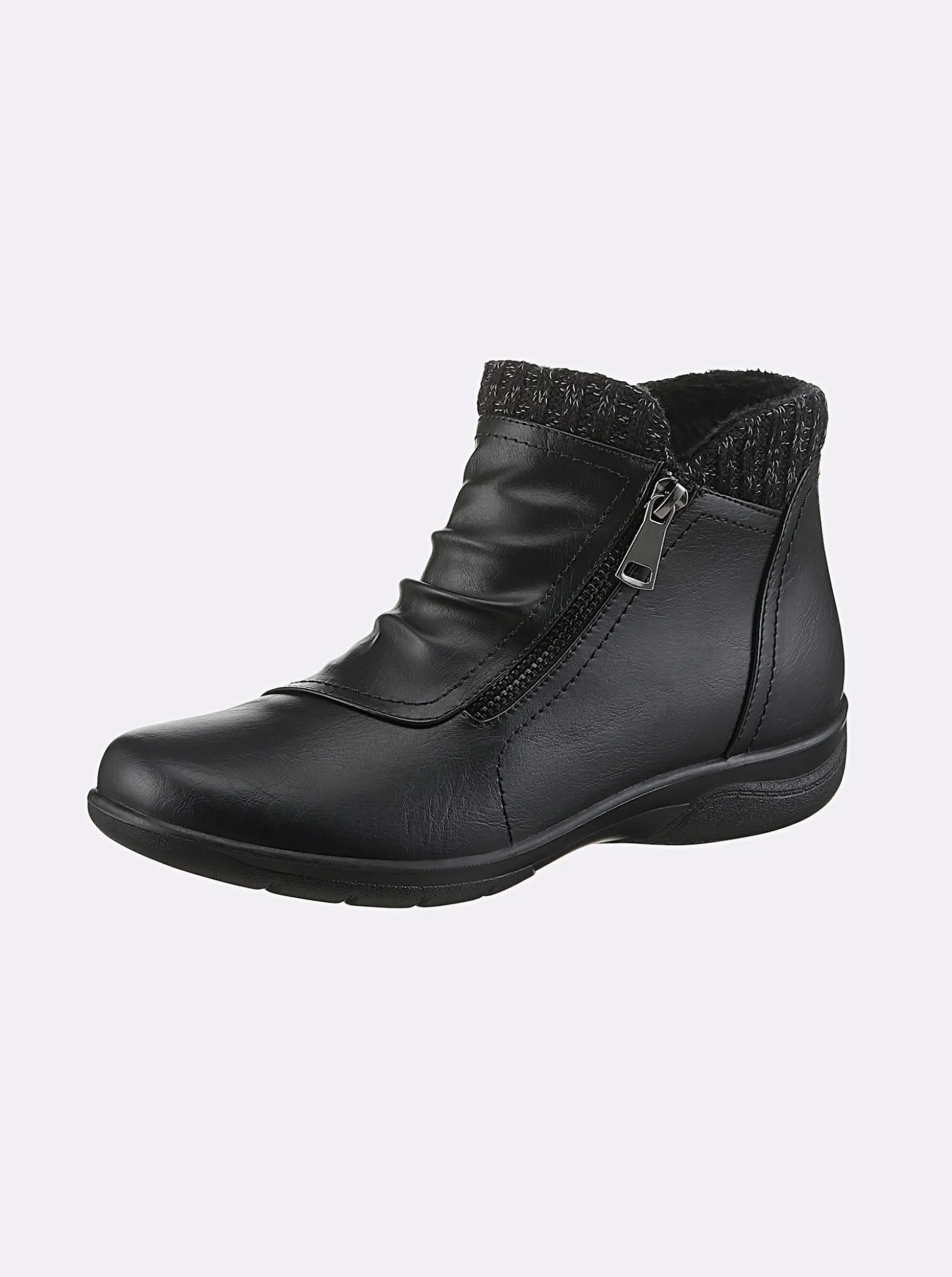 Stiefelette mit Warmfutter