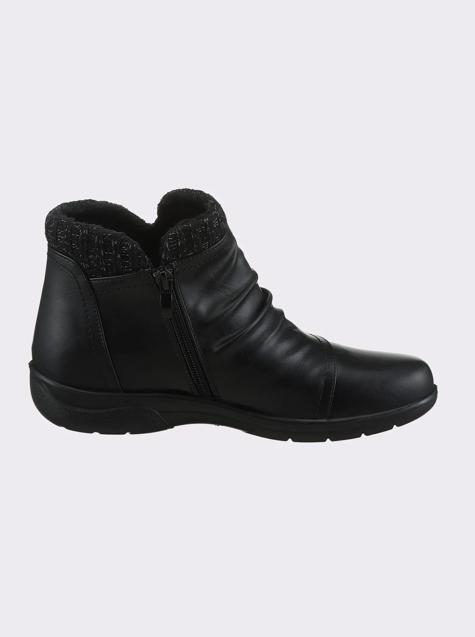 Stiefelette mit Warmfutter