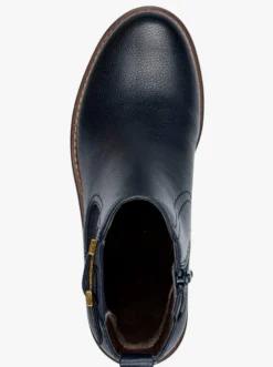 Stiefelette mit Zierriegel