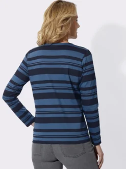 Streifenshirt mit Rundhals-Ausschnitt