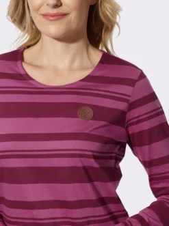 Streifenshirt mit Rundhals-Ausschnitt