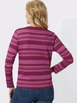 Streifenshirt mit Rundhals-Ausschnitt