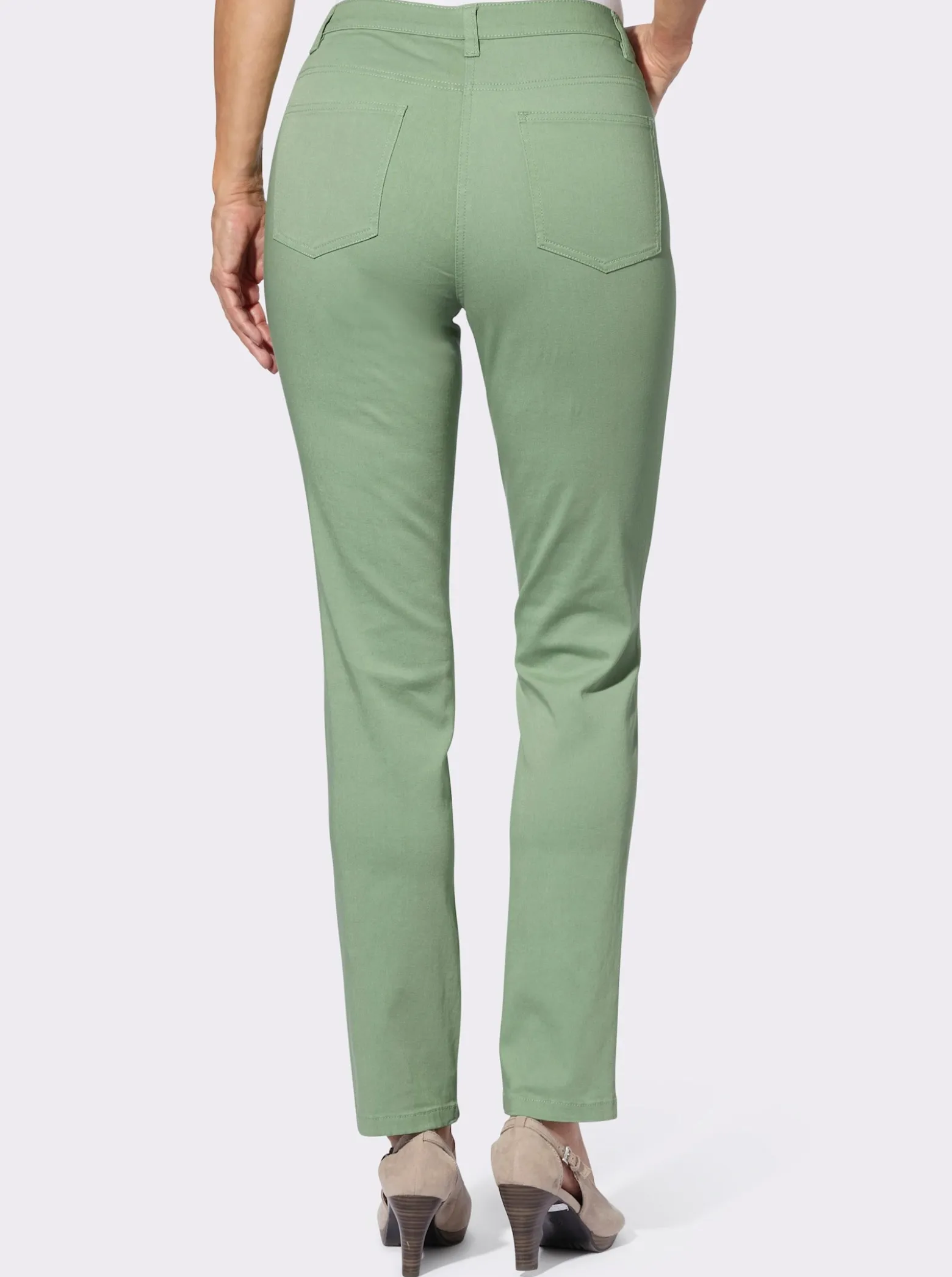 Stretch-Hose mit schmaler Beinweite