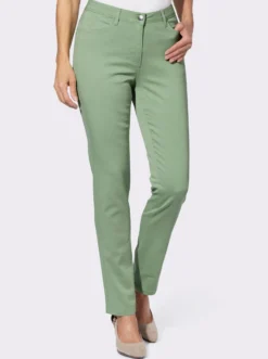 Stretch-Hose mit schmaler Beinweite