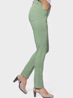 Stretch-Hose mit schmaler Beinweite