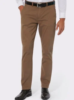 Stretch-Jeans mit knöpfbaren Gesäßtaschen