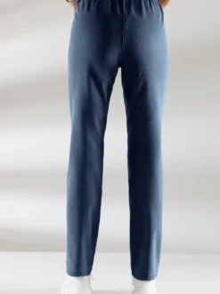 Stretch-Jeans mit Rundum-Dehnbund