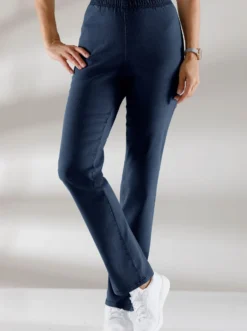 Stretch-Jeans mit Rundum-Dehnbund