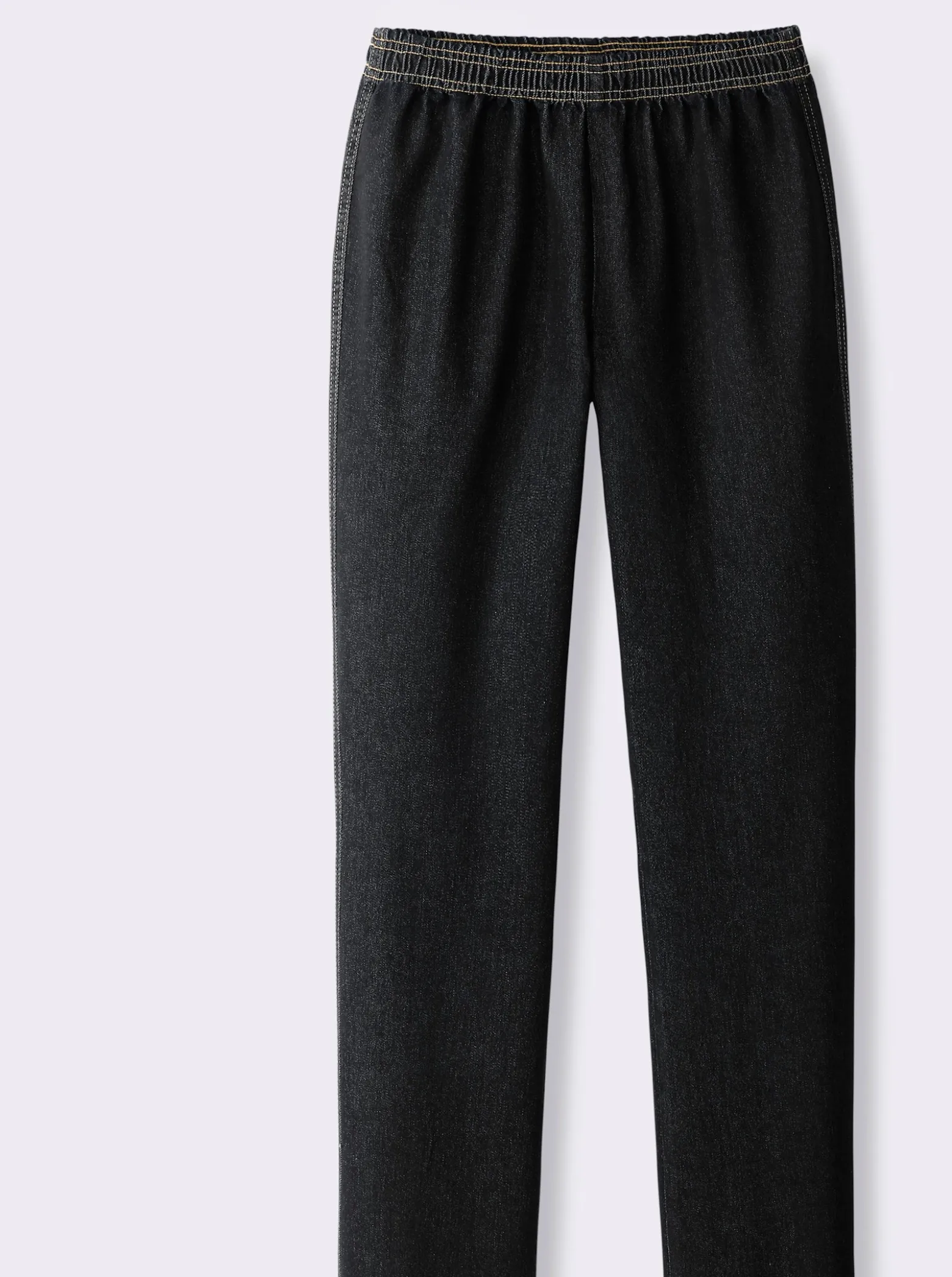 Stretch-Jeans mit Rundum-Dehnbund