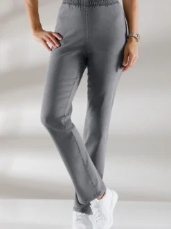 Stretch-Jeans mit Rundum-Dehnbund