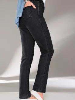 Stretch-Jeans mit Rundum-Dehnbund