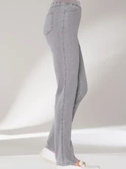 Stretch-Jeans mit Rundum-Dehnbund
