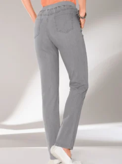 Stretch-Jeans mit Rundum-Dehnbund