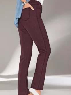 Stretch-Jeans mit Rundum-Dehnbund