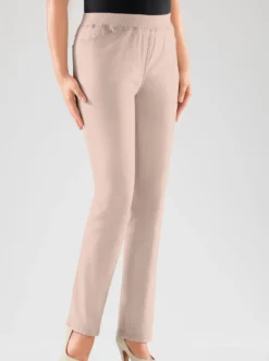 Stretch-Jeans mit Rundum-Dehnbund