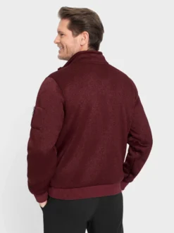 Strickfleece-Jacke
