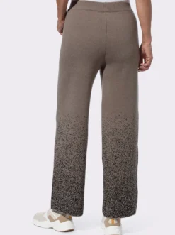 Strickhose mit Glitzersteinen