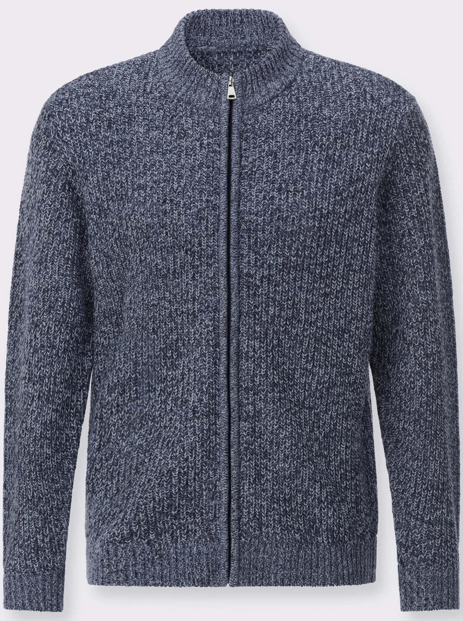 Strickjacke aus Melange-Strick