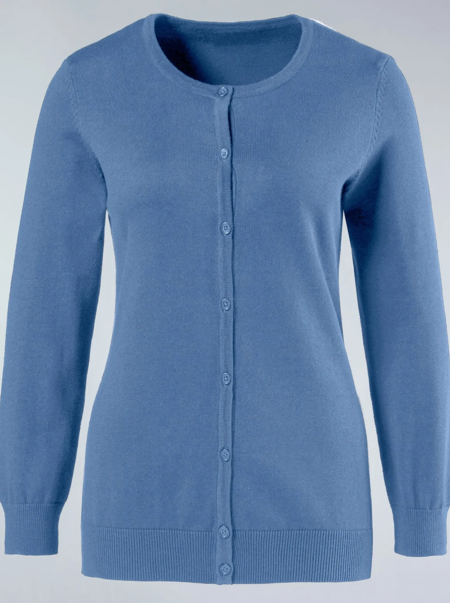 Strickjacke aus reiner Baumwolle