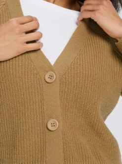 Strickjacke im Patentstrick