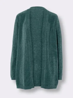 Strickjacke in Chenille-Qualität