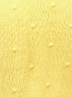 Strickjacke in 3D-Tupfen-Optik