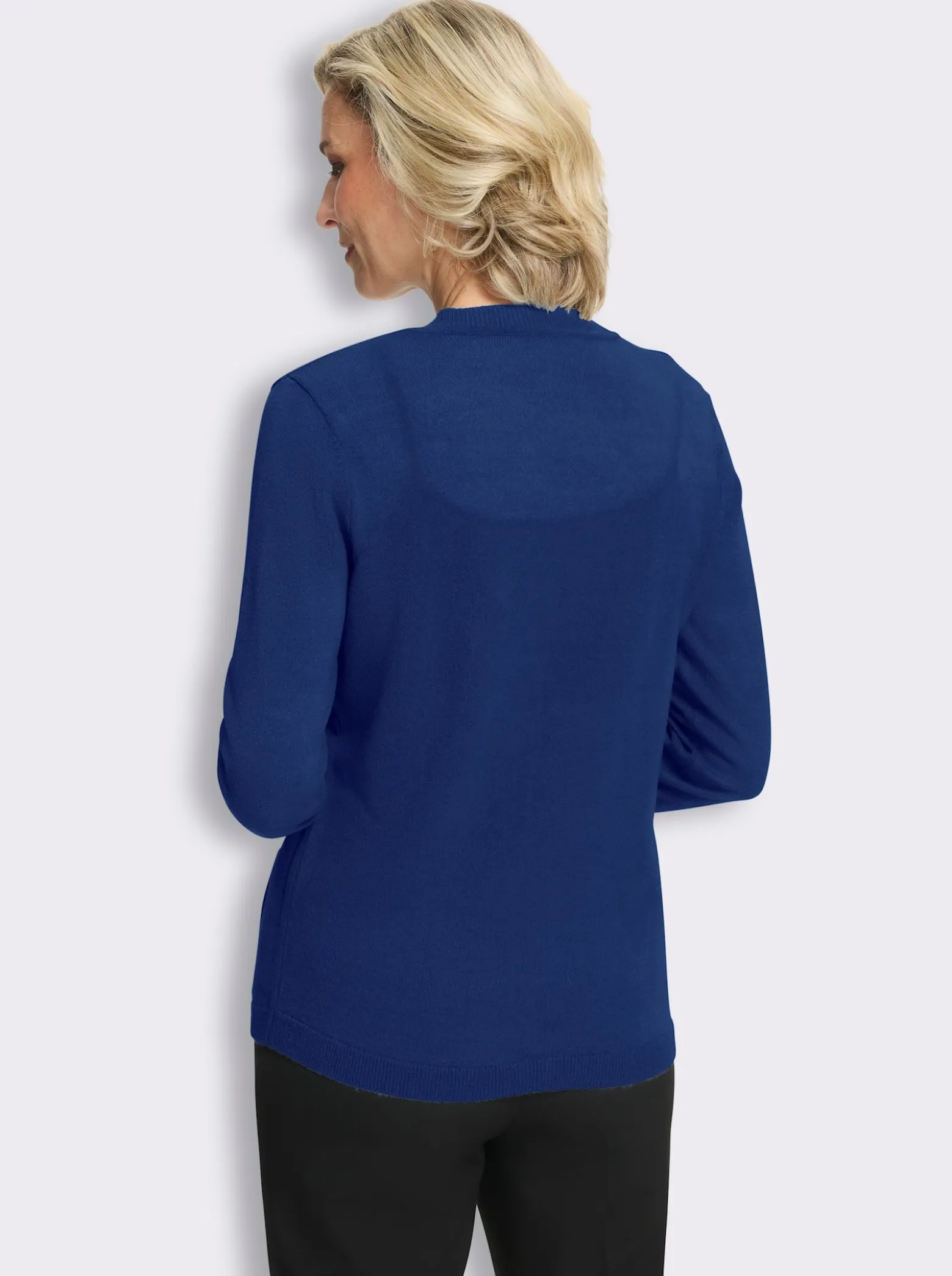 Strickjacke in Feinstrick-Qualität
