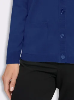 Strickjacke in Feinstrick-Qualität