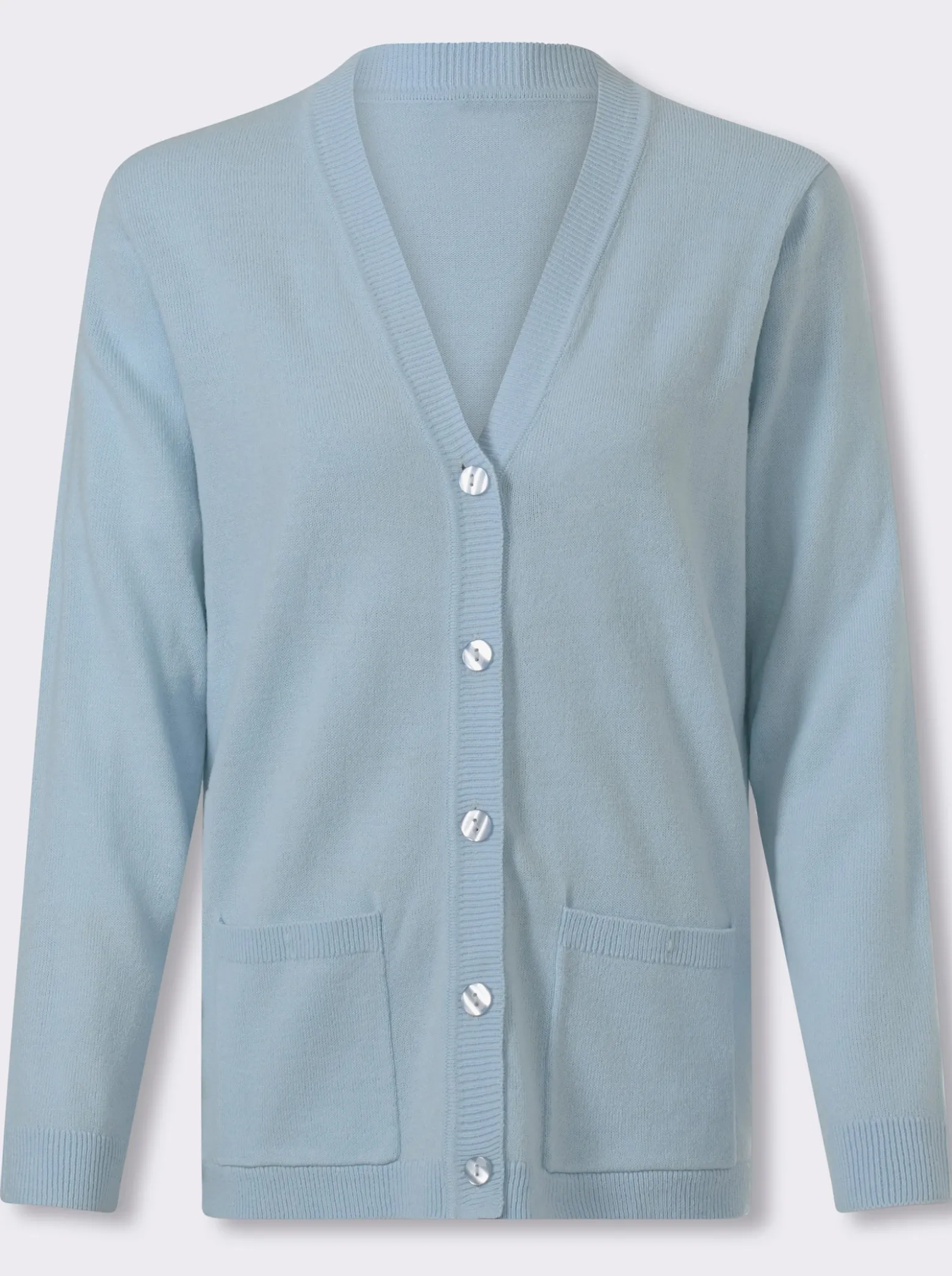 Strickjacke in Feinstrick-Qualität