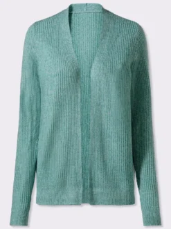 Strickjacke in offener Form