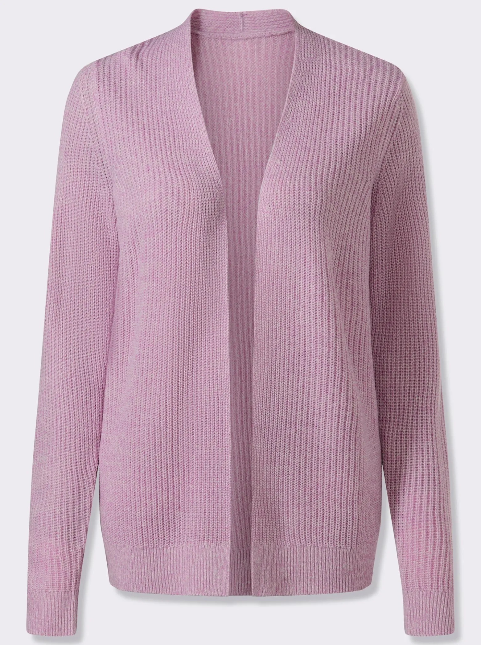 Strickjacke in offener Form