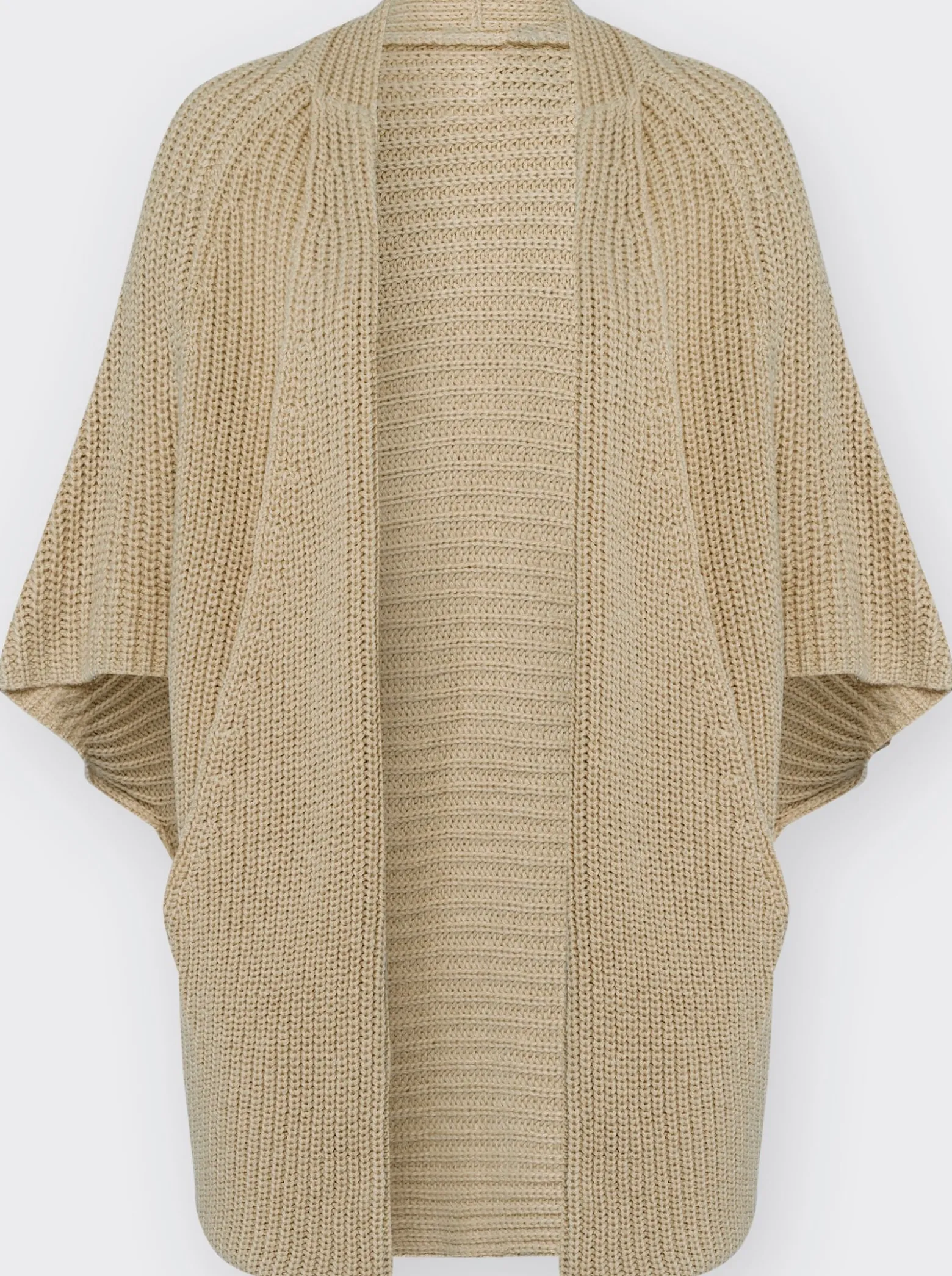 Strickjacke in Oversize-Form