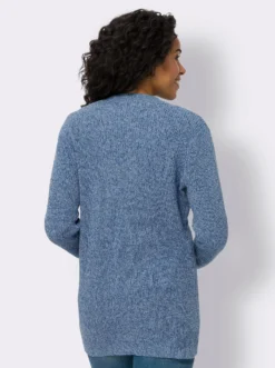 Strickjacke mit aufgesetzten Taschen