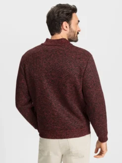 Strickjacke mit Fleece-Futter