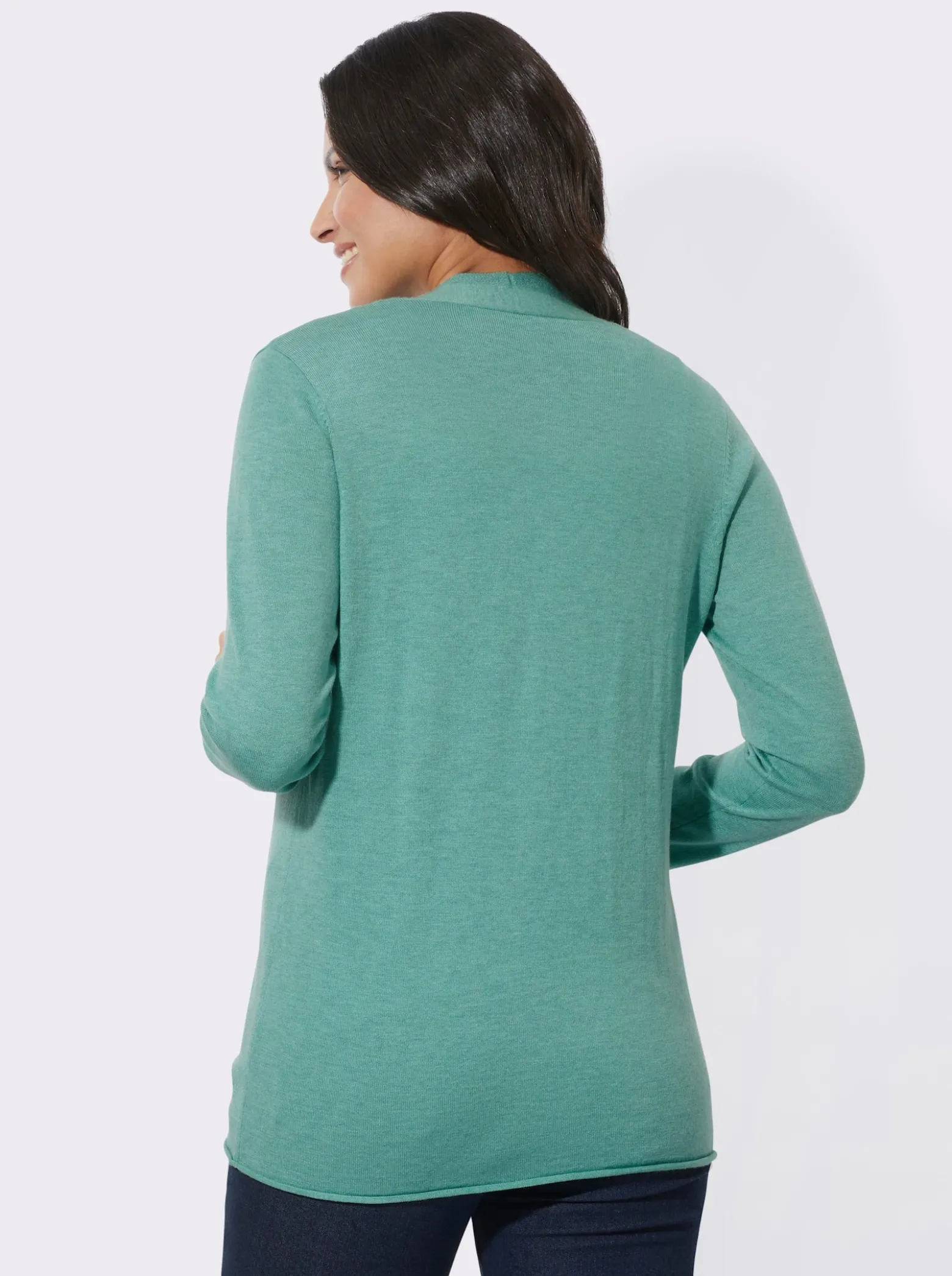Strickjacke mit 5% Kaschmir