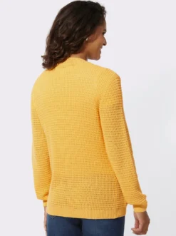 Strickjacke mit Reißverschluss