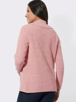 Strickjacke mit Schalkragen