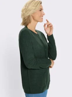 Strickjacke mit Struktur-Muster