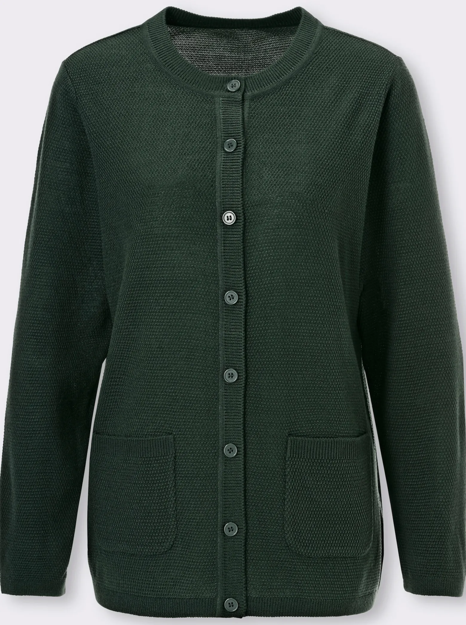 Strickjacke mit Struktur-Muster