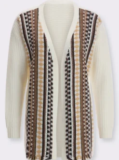 Strickjacke oversized geschnitten