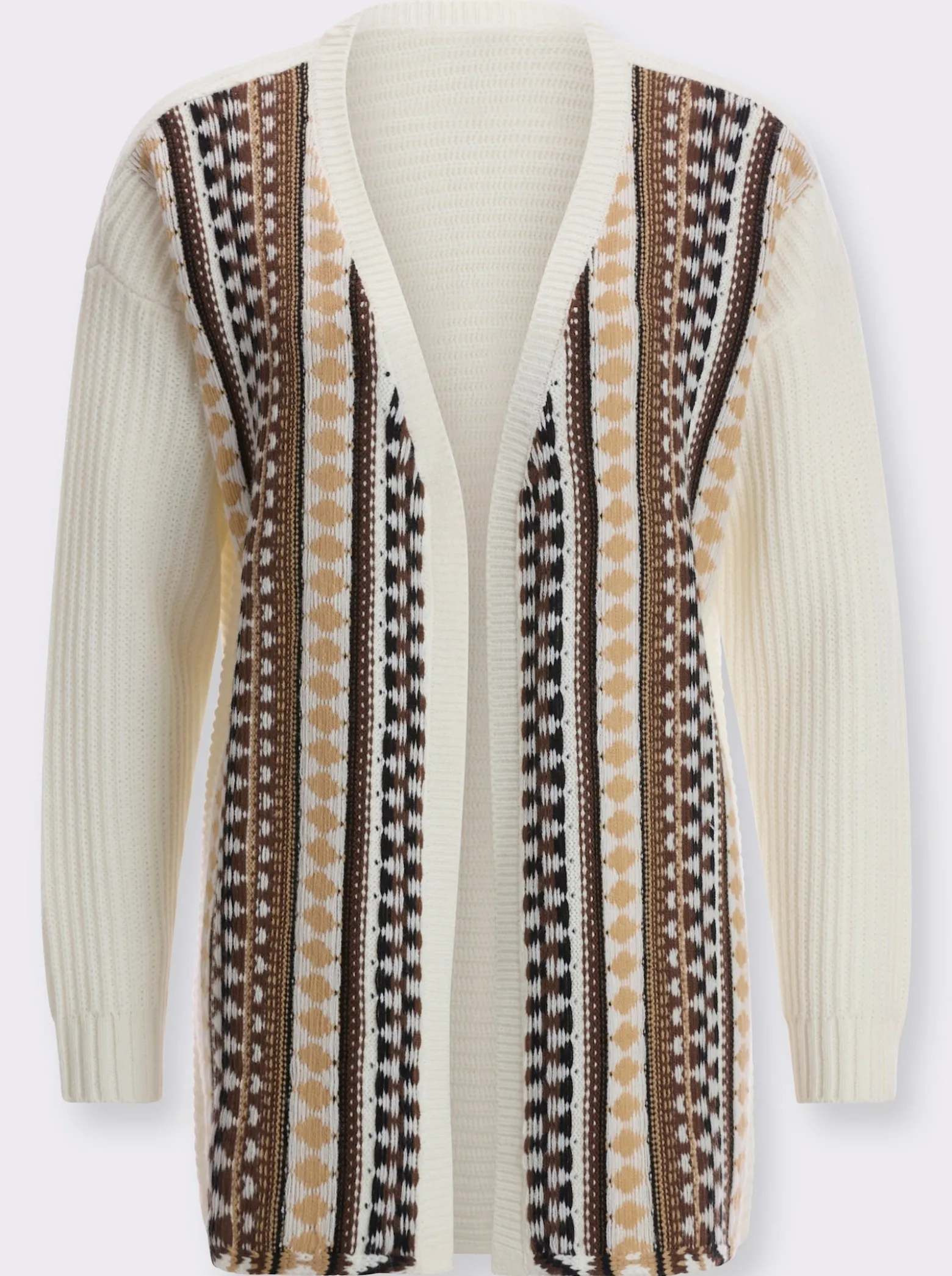 Strickjacke oversized geschnitten