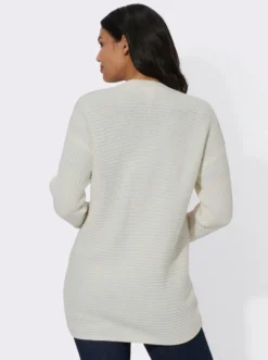 Strickjacke oversized geschnitten