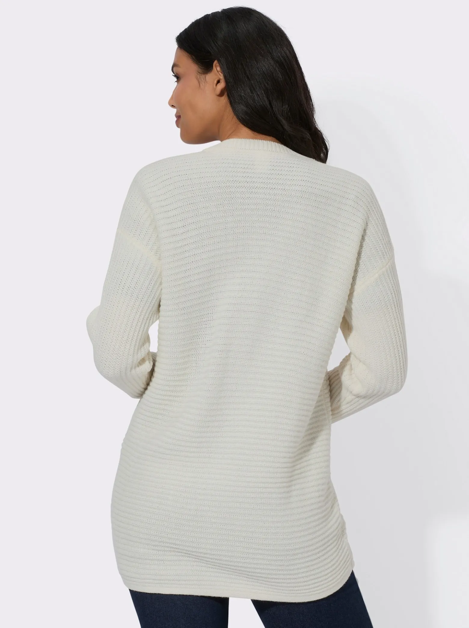 Strickjacke oversized geschnitten