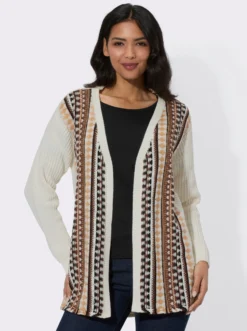 Strickjacke oversized geschnitten